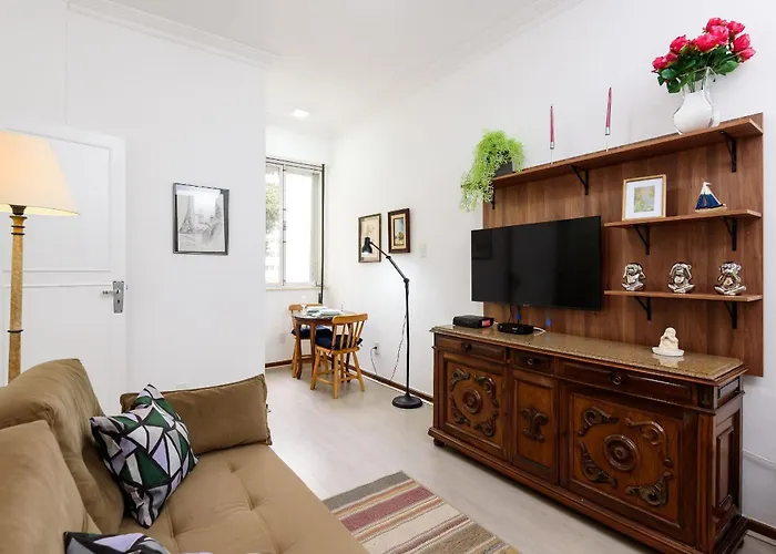 Quarto E Sala A 450 M Da Praia | Rc 34/506